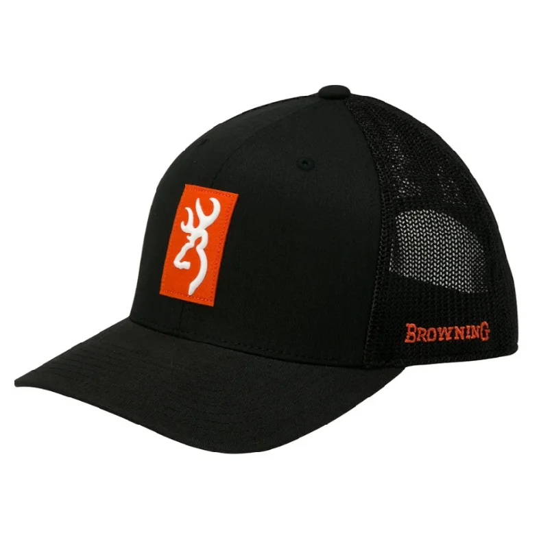 Browning Snapshot, Flex Fit, 110 Snap Closure, Mid Profile, Orange