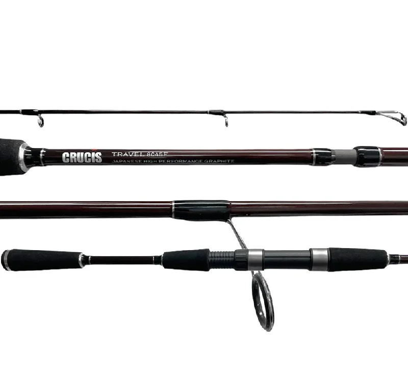 saltwater baitcasters with corrosion resistance Crucis Travel 8045F 6-12lb Spin Rod