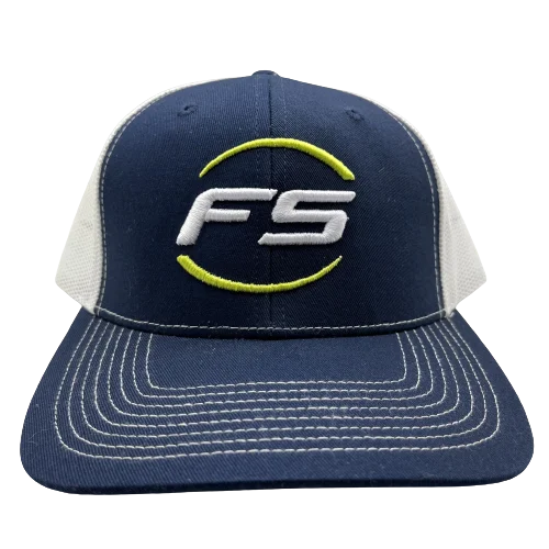 Navy Blue/White
