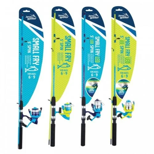 best fluorocarbon-coated monofilament lines Jarvis Walker Small Fry Kids Combo Fishing Set