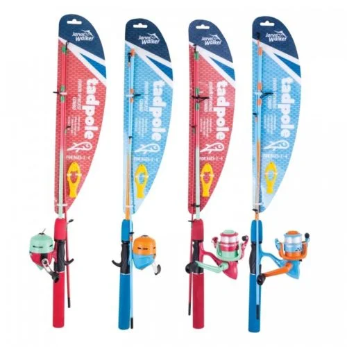 slow pitch jigging reels high speed JARVIS WALKER TADPOLE COMBOS