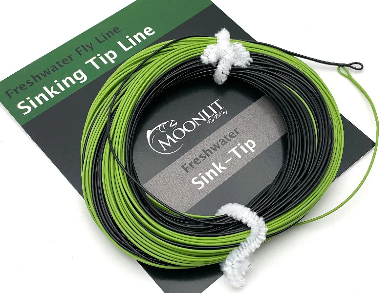 saltwater fishing apparel sale Moonlit Floating Fast Sink Tip S5 Fly Line
