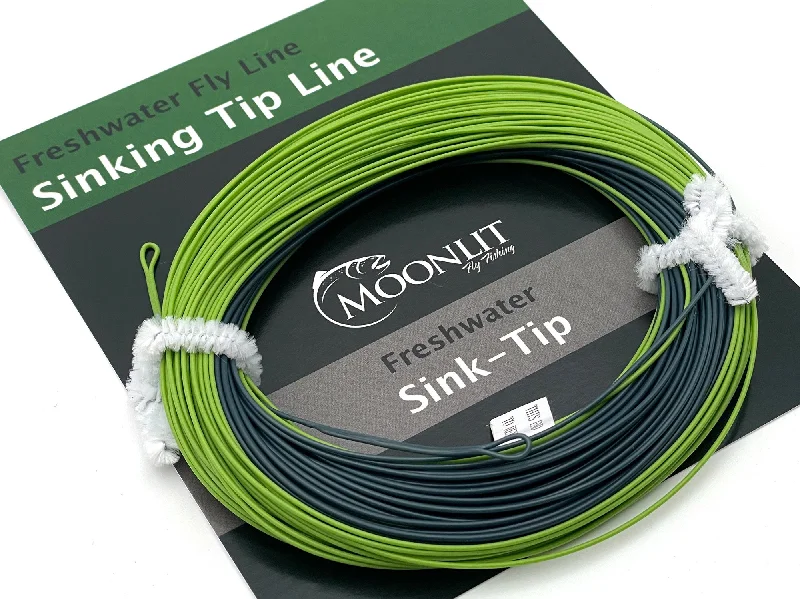 budget-friendly fishing rods Moonlit Floating Medium Sink Tip S3 Fly Line