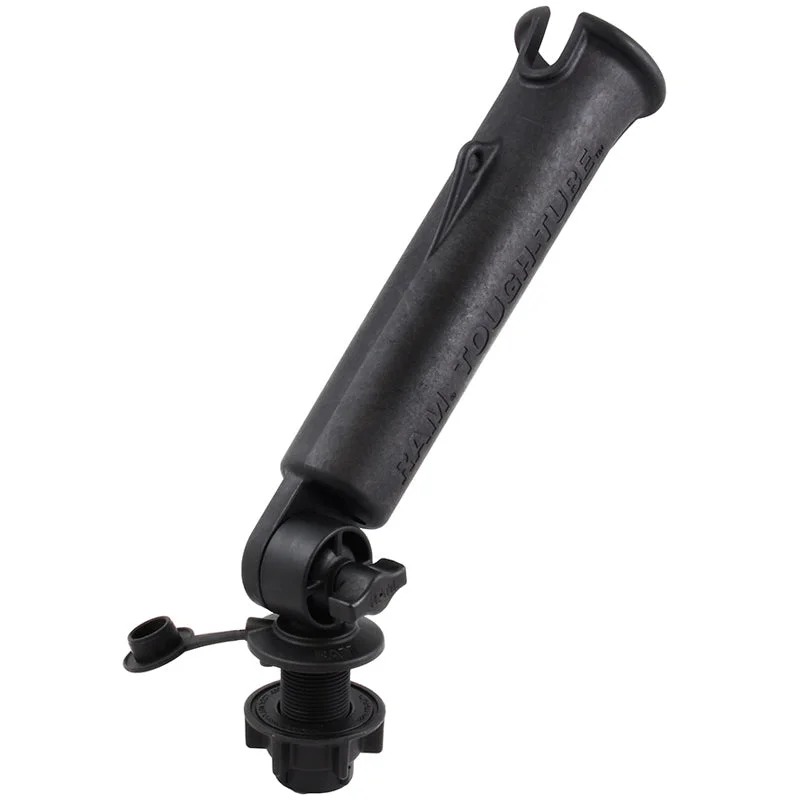 magnetic fishing tackle storage RAM® Tough-Tube™ Rod Holder with Round Flush Base