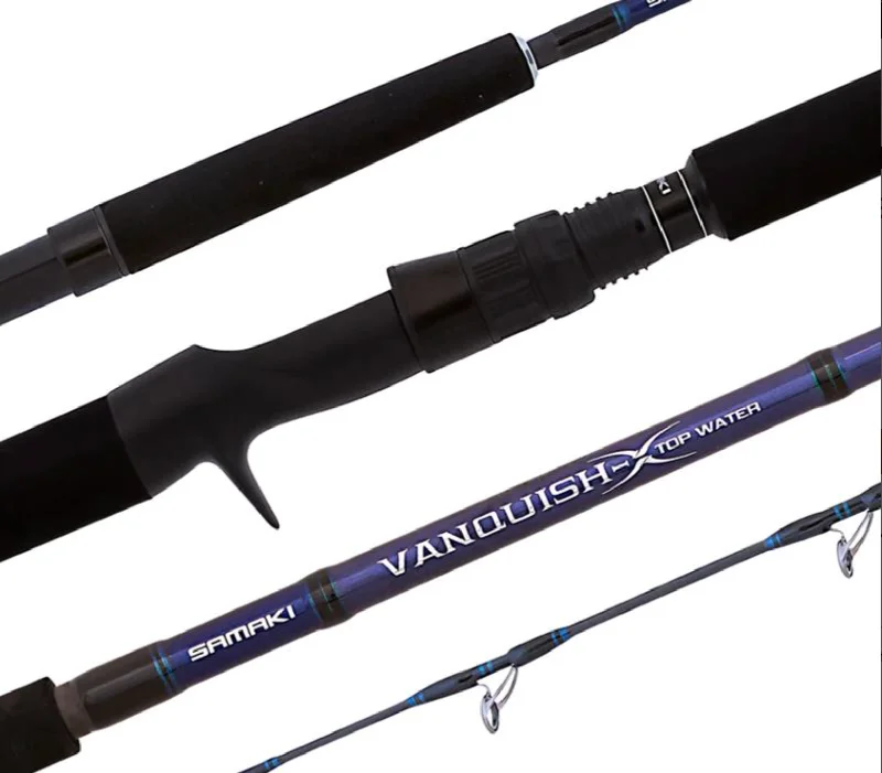 lightweight saltwater jigging reels Samaki Vanquish-X Graphite Rods