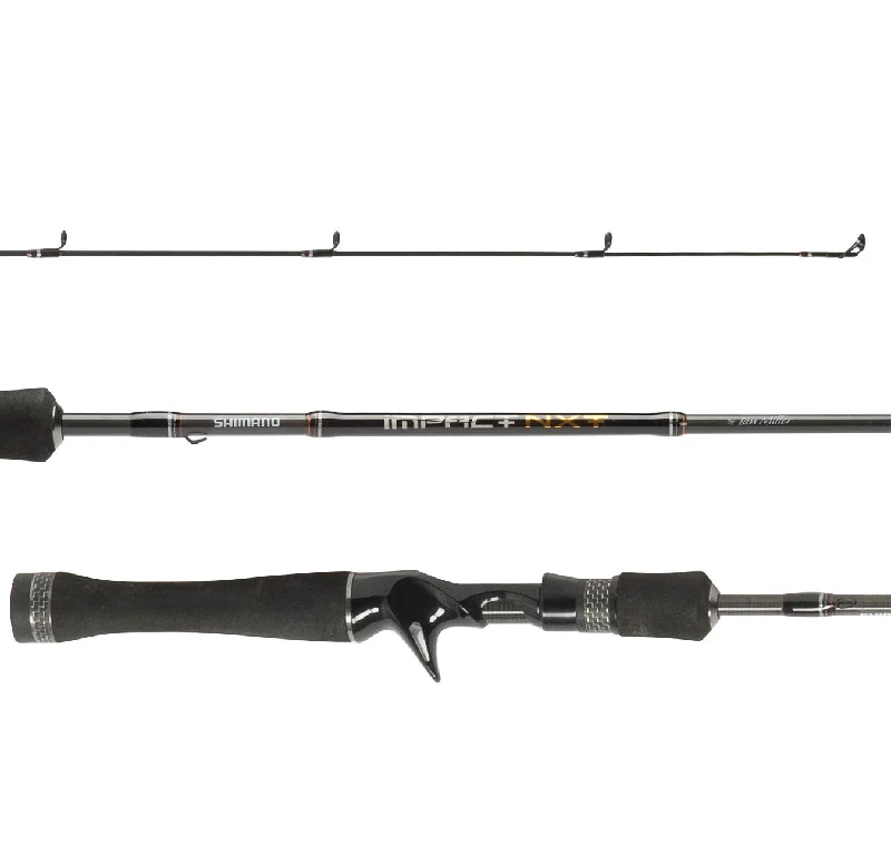 glow-in-the-dark jig heads Shimano Impact NXT 582 6-10kg Baitcast Rod