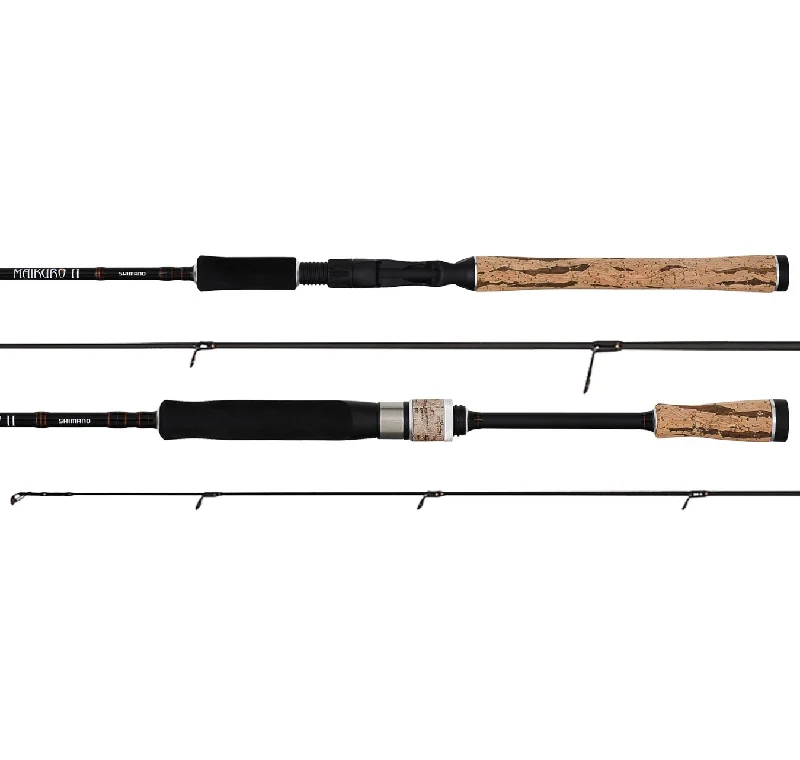 heavy-duty ice fishing sleds Shimano Maikuro II Telographic Rods