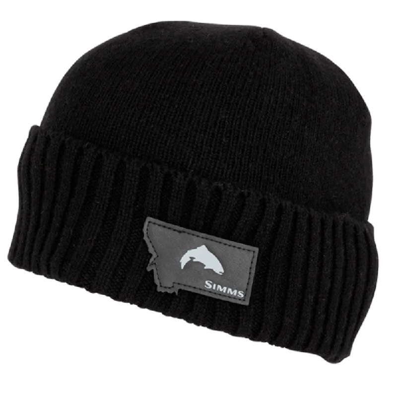 spinning reels with smooth drag Simms Big Sky Wool Beanie