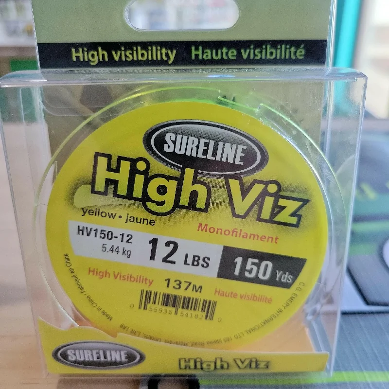 smart sonar fish finder Sureline High Viz Monofilament Line 12lbs 150yds