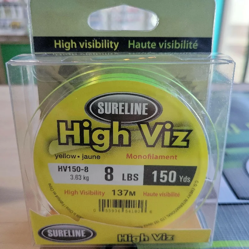 Sureline High Viz Monofilament Line 8lbs 150yds