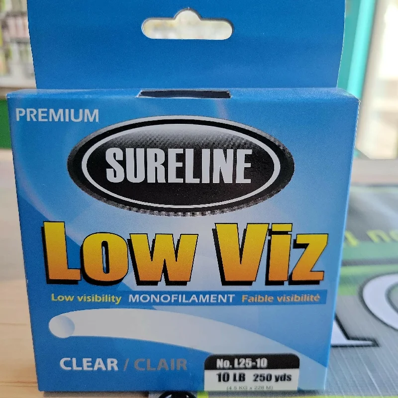 Sureline Premium Low Viz Monofilament Line Clear 10lb 250yds