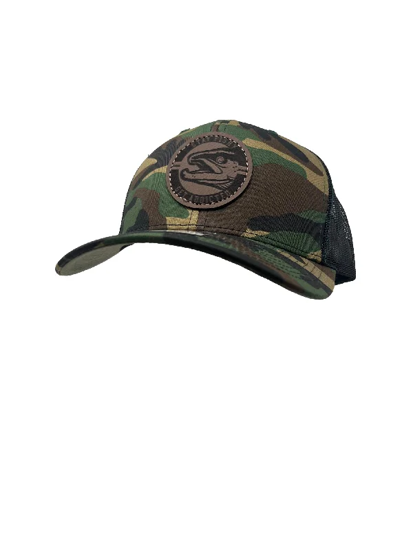 Camo Stay Fishy Trucker