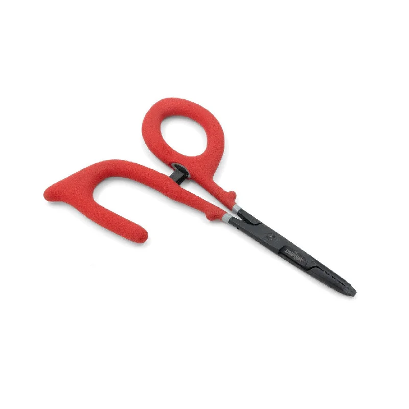 Umpqua River Grip PS Scissor Clamp Straight 6" - Red