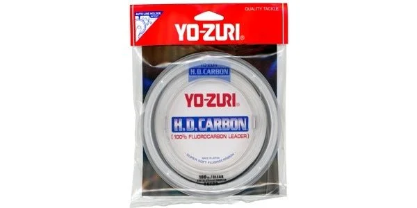 Yo-Zuri H.D. Carbon Fluorocarbon Leaders | 27Mt / 30Yd | Clear |