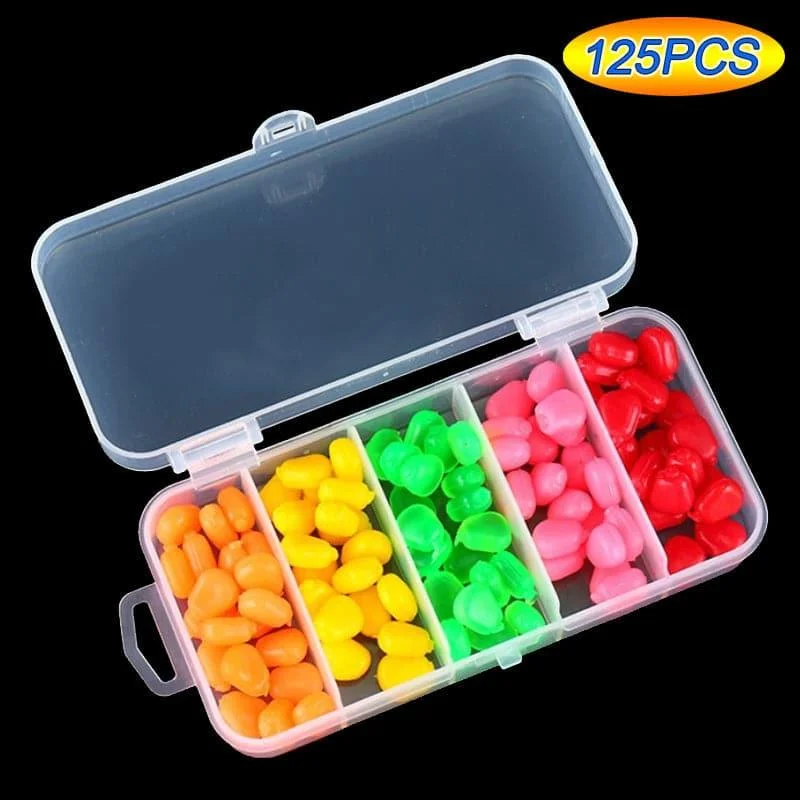 Dr.Fish 125pcs Artificial Sinking Fake Corns