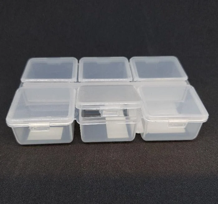 6 Compartment Snap top Box