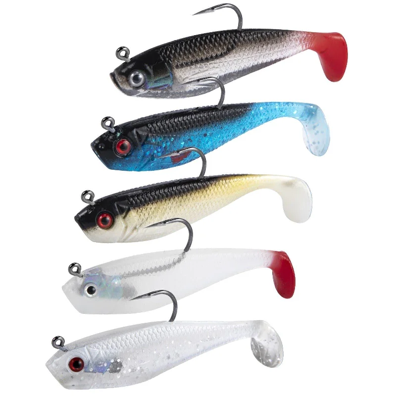 Dr.Fish 5pcs Swimbait Jig Heads 3.14" 0.33oz