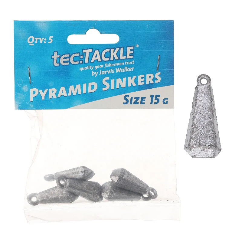 Jarvis Walker Tec Tackle Pyramid Sinkers