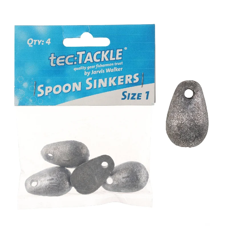 Jarvis Walker Tec Tackle Spoon Sinkers