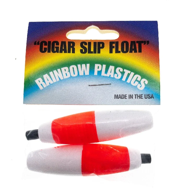 collapsible fishing net foldable Rainbow Plastics Cigar Slip Floats QTY 2