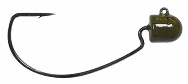 top-rated soft plastic lures for redfish Big Bite Shorty Gamakatsu EWG Head (4 Pk)