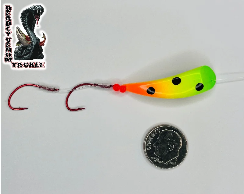 river fishing gear for beginners "TASMANIAN CUT PLUG" FIRE TIGER - PREMIUM RIGGED
