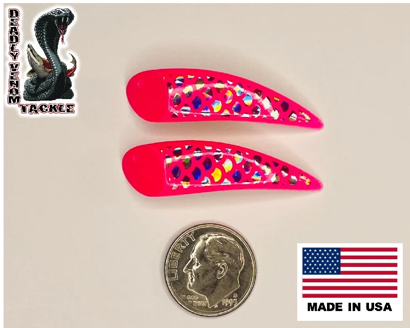Penn saltwater reels discount PINK SCALES "TASMANIAN CUT PLUG" - 2 PACK
