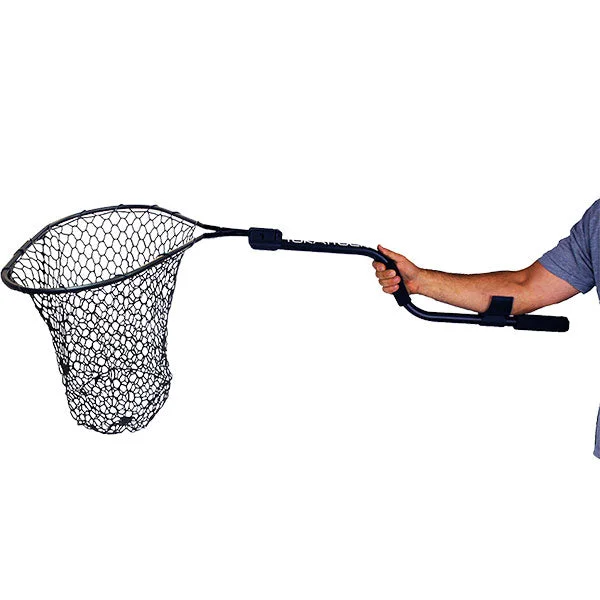 ultra-light soft plastic baits YakAttack Leverage Landing Net® 20 x 21 Hoop w/ Foam Extension