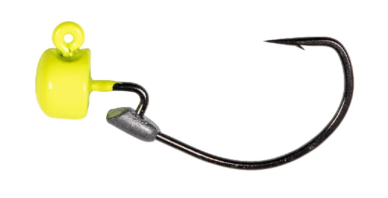 scented artificial baits for bass Z-Man NedlockZ EWG Wide Gap Ned Rig Jigheads 4 pack